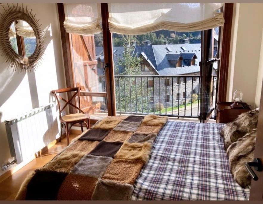 Elegante Apartamento En Escarrilla Con Vistas Al Valle Экстерьер фото